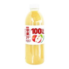 菁蔻石榴汁100%果汁含量1L*2大瓶苹果汁孕妇果蔬汁聚餐果汁饮料