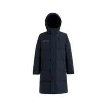 雪中飞  男式户外休闲连帽立领防风御寒长款加厚羽绒服299元2.7折