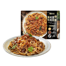 七鲜私厨 黑松露牛肉意大利面311.9g4.26元包邮（需领券+试用）