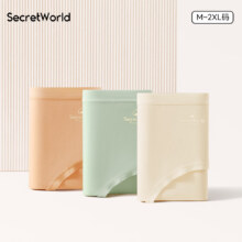 SecretWorld7A抑菌新疆棉内裤女纯棉全棉裆少女透气无痕女生短裤29元（合4.14元/件）颜色不多啦