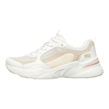 斯凯奇（Skechers）马卡龙老爹鞋 117042-WNT 白色/自然色  七夕礼物219.09元（需领券）