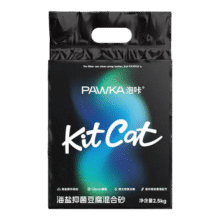 泡咔混合猫砂海盐除臭小能手少粉尘猫砂可冲厕所消臭豆腐猫砂 2.5kg*1包