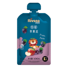 禾泱泱婴幼儿西梅苹果泥100g 欧洲进口宝宝果泥辅食6月+