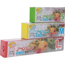 食品级密封袋家用一次性食品袋收纳袋用品保鲜袋 大中小各一（共三盒）7.5元