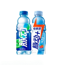 MIZONE 维生素饮料电解质水 600ml*7瓶装(青柠4瓶+桃子3瓶)
