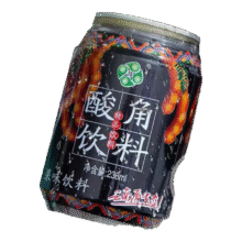 酸角汁风味饮料 聚餐解腻 补充膳食纤维健康国货 3罐 黑罐2元