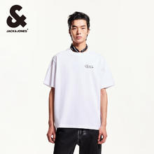 JACK&JONES 杰克琼斯 夏季男士短袖T恤合集 本白色225101096A06券后43.2元