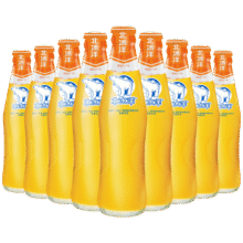 北冰洋 汽水 老北京玻璃瓶 果汁鲜榨20%汽水饮料 236ml*6瓶/整箱装*2件