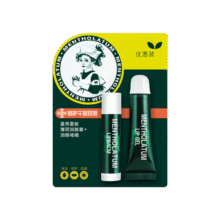 曼秀雷敦（Mentholatum）保湿滋润唇膏防干裂去死皮薄荷润唇膏+啫喱CP日防护夜修护女30.9元 (月销1000+)