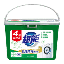 超能 低泡浓缩洗衣粉 橙花精油香 1.8斤 4倍洁净力 低温速溶 低泡易漂