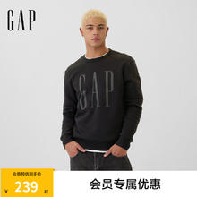 Gap 反季清仓 加绒加厚美版圆领卫衣179元