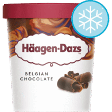 哈根达斯（Haagen-Dazs）经典比利时巧克力口味冰淇淋 100ml/杯 小杯装134.8元（需领券，合16.85元/件）