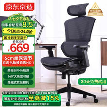 京东京造 Z9 SMART 人体工学电脑椅640.6元