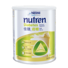 雀巢健康科学佳膳适糖糖尿病血糖高膳食纤维营养粉800g*单罐