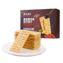 plus会员：广州酒家 苏打饼干 580g*5件+凑单