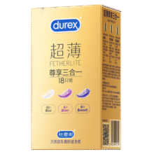 杜蕾斯（durex）超薄避孕套001隐形无套裸入安全套003玻尿酸紧型男女用空气套持久 【三种超薄畅享】超薄尊享三合一1874.9元 (满49减10)