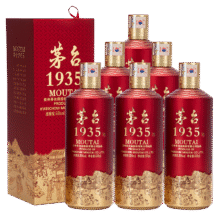 茅台（MOUTAI）1935 酱香型白酒 53度 500ml*6 整箱装 53度 500mL 6瓶3979.9元