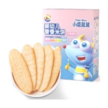 小鹿蓝蓝   婴儿米饼多口味   原味+蔬菜味+香蕉味19.24元（合6.41元/件）+3.35元淘金币
