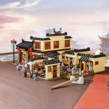 【七夕礼物】拼奇武林外传正版授权大堂后院益智摆件玩具积木1129元