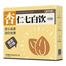 盖亚农场 GAIA FARM杏仁七白饮300g山药莲子百合冲饮 即食早餐 五谷杂粮 营养代餐粉 杏仁七白饮300g15.9元 (券后省24)