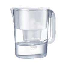 倍世（BWT） 净水壶滤水净水器家用  【去水垢滤芯】1壶6芯 白色