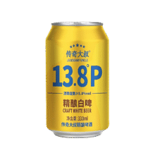 传奇大叔 精酿啤酒全麦酿造330ml*6罐 浓郁麦香家庭饮用装10.5元（需首购）