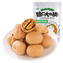 绿岭 火猴  原果核桃薄皮大仁生果 薄壳非纸皮核桃 坚果零食 原果500g/袋23.9元 (券后省5)