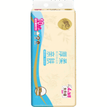 清风卷纸 云柔纯品 4层 70g/卷*10卷8.9元包邮