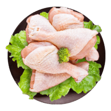 鲜京采 琵琶腿 净重6斤 冷冻 炸鸡腿烤鸡腿卤鸡腿 源头直发