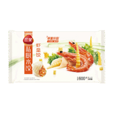 三全私厨水饺虾皇饺600g36只 虾饺速冻食品蒸饺煎饺早餐半成品16.8元/件 拍5件