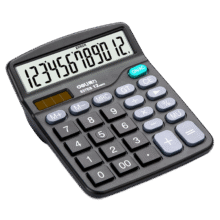 得力 计算器 837ES 12位大屏幕5.9元