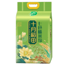 十月稻田 七色糙米2.5kg 东北低脂粗粮 （黑米 红米  燕麦米 小麦仁） 七色糙米 2.5kg*1袋16.9元 (券后省3)