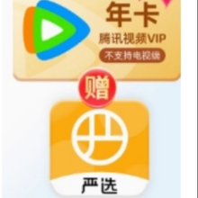 腾讯视频 VIP会员 一年卡 赠 网易严选纯享季卡140.32元（需领券）+1768淘金币