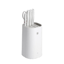 双立人（ZWILLING）刀具套装大白盾双重除菌刀架切菜刀砍骨刀剪刀水果刀POLLUX厨刀 珍珠白-除菌刀架 6件套1538元 (满1688减250,券后省150)