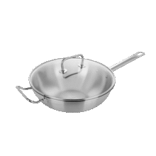 双立人（ZWILLING）炒锅不锈钢无涂层炒菜锅燃气灶电磁炉通用Classic II中式炒锅30cm645.2元 (每满300减30,券后省0.85)