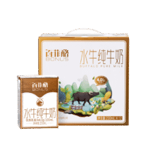 百菲酪 BONUS 水牛纯牛奶 4.0g乳蛋白宝宝爱喝 200ml*12盒/箱 送礼礼盒装76.94元（合38.47元/件）