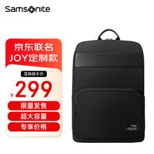 新秀丽 双肩包男士16英寸电脑包高端商务大容量背包旅行包书包京东