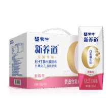 蒙牛 新养道0乳糖 脱脂型 250ml 牛奶 12盒