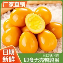 鹌鹑蛋  独立包装 鹌鹑蛋混合口味50个 盐焗味 五香味 蜂蜜味*1件