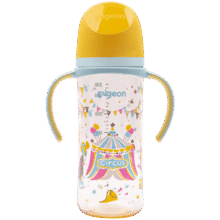 贝亲 PPSU双把手奶瓶 330ml