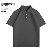 gxgjeans gxg.jeans 男士短袖POLO衫 XL 深灰色券后59元