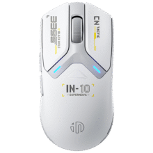 英菲克（INPHIC）IN10无线游戏鼠标有线蓝牙三模PAW3395电竞 轻量化60g/26000DPI/8K回报率/1亿次微动 【3395+标配8k回报+轻量化60g】IN10白169.2元 (券后省0.85)
