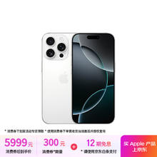 苹果 Apple iPhone 16 Pro 5G手机 128GB 白色钛金属
