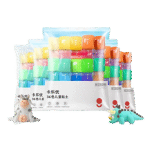 卡乐优(Coloyou)36色超轻粘土儿童无毒安全幼儿园专用食品级彩泥手工diy 36色36色糖果袋装超轻粘土32.4元