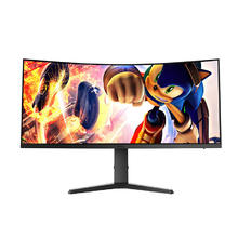 HKC 34英寸21:9带鱼屏WQHD准4K超清180Hz高刷1ms曲面1000R游戏电竞HDR400升降旋转显示器 猎鹰CG343U