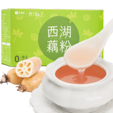 艺福堂无添加蔗糖纯藕粉300g西湖藕粉杭州特产速溶代餐粉早餐送礼送长辈25元