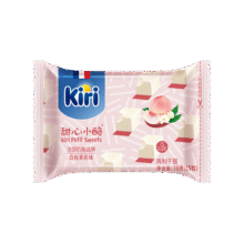 KIRI凯芮甜心小酪白桃茉莉口味78g/15粒 再制零食高钙奶酪24.9元 (满2件9折,券后省0.9,月销1w+)