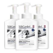蔬果园（SukGarden）茶泡泡清香婴儿成人通用泡沫洗手液易冲洗 【人气装】茶香泡泡500ml*3瓶29.9元 (券后省10)