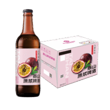 PLUS会员：泰山啤酒（TAISHAN）10度原浆啤酒百香果精酿果啤450mL*12瓶 整箱装48.67元