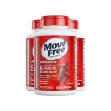 Move Free 益节 氨基葡萄糖维骨力软骨素关节养护红瓶 200粒*3券后259元